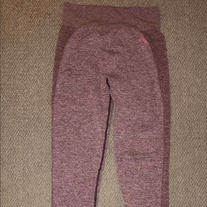 Gymshark Flex high waisted leggings in Berry